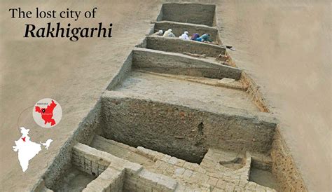 Rakhigarhi, the biggest Harappan site .